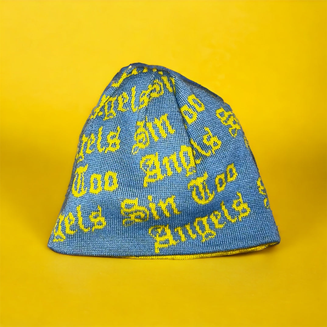 Angels Sin Too "Signature" Reversible Beanies